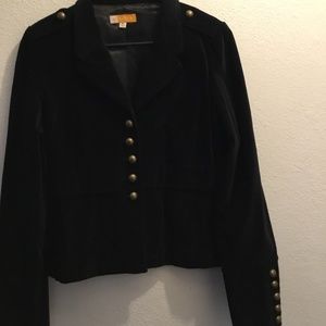 Tulle black velvet jacket size XL